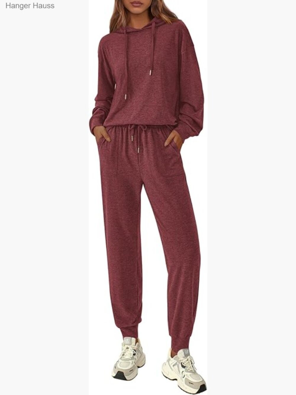 Women's 2 Piece Lounge Sets Hoodies Joggers Sweatsuits Airport Outfits